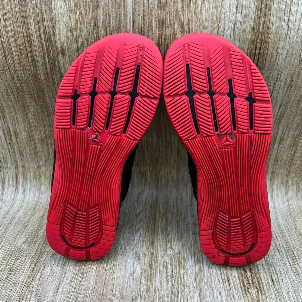 Reebok CrossFit Nano 8 Flexweave Men's Size 6.5 Black Red Training Shoes DV5741